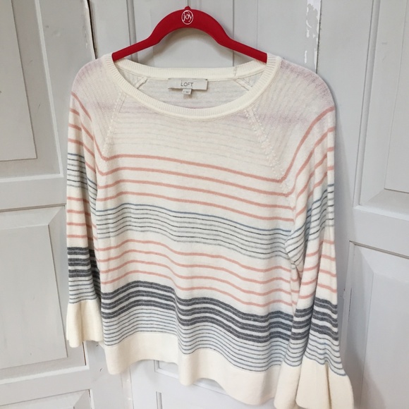 LOFT Striped Sweater - Picture 7 of 10